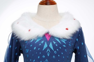 Nuovo Vestito Invernale a Maniche Lunghe per Bambine, Costume da Principessa <span class=keywords><strong>Frozen</strong></span> per Cosplay e Spettacoli - Product Image 5
