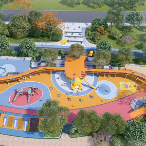 Fabricante de Equipos de Juegos Infantiles de Acero Inoxidable de la Marca COWBOY, Diseño Espacial y Tecnológico, para Exteriores y Jardines de Infancia - Product Image 6