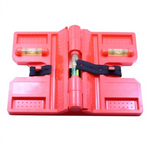 Outil de nivellement pliable RISUX avec niveau à bulle pour la mesure des tuyaux et des angles - Product Image 1
