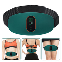Cinturón Masajeador Vibratorio Térmico 2026 para Quema Grasa, Alivio de Dolores Menstruales y de Espalda, y Calambres Abdominales