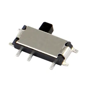 SMT SMD 9 pin mikro küçük slayt anahtarı 1P2T