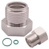 Conector Macho NPT de 1/2'' Duradero de Acero Inoxidable, Ligero, de Forma Igualada, Forjado para Uso Sanitario, OEM Personalizable, Técnicas de Fundición