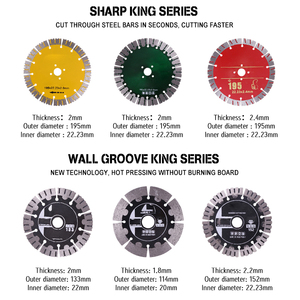 Bán Buôn Giá 125Mm Đa Răng Rãnh Lưỡi Bền Bảo Vệ Tuck Điểm Rãnh Lưỡi Cho Bê Tông - Product Image 5