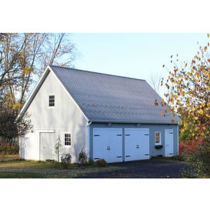 Garage préfabriqué en acier léger à 2 étages Q345/Q235 avec structure à longue portée, services de soudage et de découpe, surface galvanisée - Product Image 5