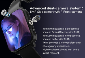 Montre connectée Global Network TK01 2024, version cellulaire, Android 9.0, grande mémoire, téléchargement d'applications, caméra, montre connectée 4G TK012023 - Product Image 5