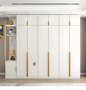 <span class=keywords><strong>Armadio</strong></span> in Legno di Lusso con <span class=keywords><strong>Ante</strong></span> in Vetro, Materiale MDF per <span class=keywords><strong>Camera</strong></span> <span class=keywords><strong>da</strong></span> <span class=keywords><strong>Letto</strong></span>, Soggiorno, Scuola e Arredamento Domestico - Product Image 2