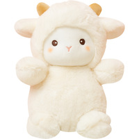 Peluche artisanale super douce à quatre animaux, vernie UV, avec poids, en coton PP et polyester, brodée, anti-stress, modèle Ours