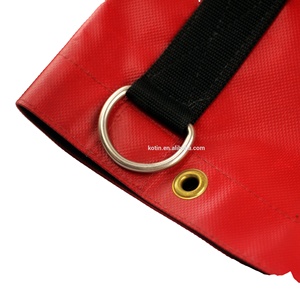 Custom PVC Tarps Waterproof <strong>Grounding</strong> <strong>Sheet</strong> with Brass Grommets &amp; Edge Sewn Three Stitches Tarpaulin 900gsm Roof Tarpaulin - Product Image 2