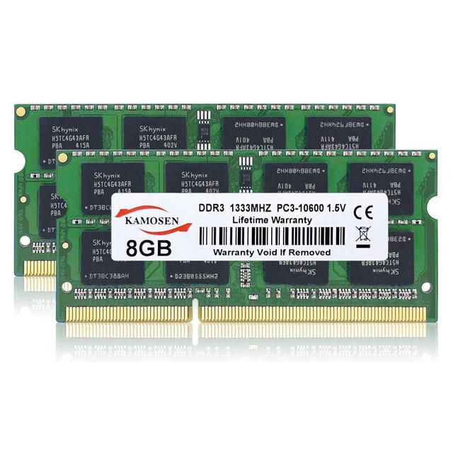 DDR3 DDR3L DDR4 4GB 8GB 16GB 32GB Laptop RAM 1333 1600 2400 2666 3200 204Pin so DIMM Laptop Memory