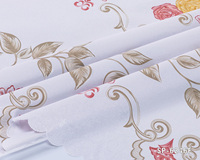 Jiqiu — nappe en vinyle plastique avec motifs floraux, chaussure de mariage, or, Rose