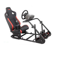 Support de siège de simulateur de course ARTcockpit compatible avec le volant Logitech G29/T300 Formula Force R5