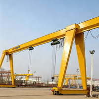 Grue portique monopoutre de type L CE, ISO, SGS pour les opérations de chargement et de déchargement en entrepôt d'acier