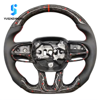 Volant en fibre de carbone forgé sur mesure pour Dodge Charger Scat Pack Rt Challenger Durango Hellcat SRT8 Accessoires