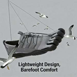 أحذية مائية وردية للنساء والرجال من زاباتوس أغوا للشاطئ وركوب الأمواج مع أحذية متطابقة للفئة العلوية - Product Image 2