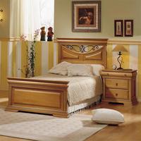 Pas cher nouveau style chinois lit en bois massif 1.8m lit double queen lit 1.5m vente directe d'usine meubles de chambre