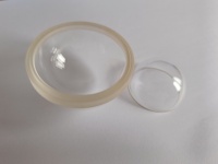 Matériau saphir Dôme en verre de protection Objectif de caméra Sphérique Plano-Convexe Personnalisable OEM Dôme en saphir et silice fondue