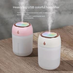 Mini humidificateur USB rose portable, humidificateur personnel de bureau à brume fraîche, fabriqué en plastique, stock américain avec livraison gratuite - Product Image 2