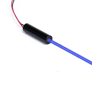 D8x32mm Hoge Coaxialiteit 405nm 450nm Blauwachtig Violet 3V Glas Lens Dot Laser Diode Module Voor Gun Laser Bezienswaardigheden 10mw 50Mw 80Mw 100Mw