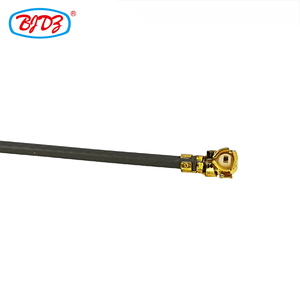 Suministro de fábrica SMA conector macho UFL U.FL Cable Coaxial WiFi antena Pigtail 1,13mm Mini Cable de extensión para tarjeta de red - Product Image 5