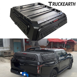 Cubierta de Aluminio Manual Impermeable con Bloqueo para Camionetas Ford, Toyota, GMC, RAM, Chevrolet, Ranger, Pickup, Camper Shell - Product Image 1