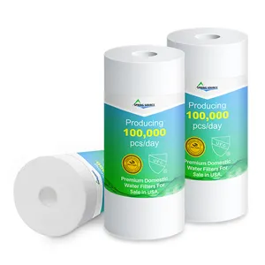 10 x 4.5 Inch Compatible HD-950A WGB21B GXWH40L P5-BB DB10 Water Filter Replacement Cartridge PP Sediment Filter 1 Micron