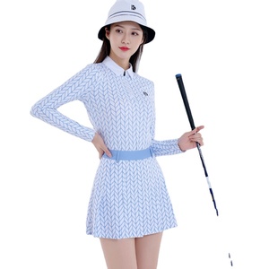 Ensemble de <span class=keywords><strong>golf</strong></span> pour femmes, veste en nylon/cachemire à manches longues avec perles, nouvelle collection automne-<span class=keywords><strong>hiver</strong></span>, pour le sport en plein air, uniforme de <span class=keywords><strong>golf</strong></span> - Product Image 1