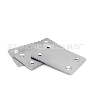 ขายึดเหล็กสแตนเลสเกรด 304 แบบมุมฉาก 4 รู แผ่นเรียบสำหรับรองรับแผ่นชั้น - Product Image 3