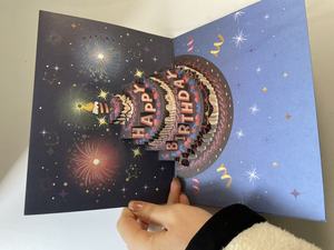 Kartu Ucapan <span class=keywords><strong>3D</strong></span> Pop Up Khusus, Kartu Ucapan Kertas Cetak Offset Kustom dengan Amplop, Kartu Ucapan Hadiah <span class=keywords><strong>3D</strong></span> Pop Up Kreatif Kustom - Product Image 4