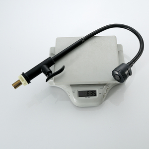 Bán buôn thiết kế mới duy nhất xử lý bồn rửa nhà bếp Vòi Mixer tap nước đen kẽm vòi nước kéo linh hoạt được sản xuất - Product Image 5