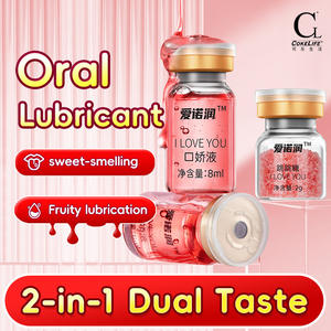 2-en-1 <span class=keywords><strong>Aino</strong></span> Adult Sex Popping Candy Lubrifiant Bouche Hydratant Liquide Odeur Fruitée Les Parties Privées Supprimées Peut Être Avalé - Product Image 4