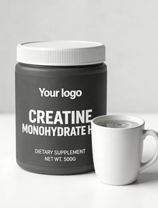 Suplemen Olahraga Alami Creatine Monohydrate HCl Bubuk 80/200 Mesh Dewasa 99% HPLC Dukungan Kekebalan Tubuh Pertumbuhan Otot - Product Image 2