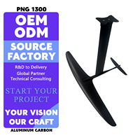 Axis PNG 1300 Carbon Hydrofoil Front Wing High Aspect Pump and Glide Foil pour Sports Nautiques Wing Foil Surf SUP Downwind