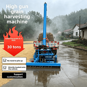 Collecteur automatique de grains routiers - Dispositif de nettoyage du sol - Haute efficacité - Capacité de 13-15 tonnes/heure - Moteur diesel/essence - Utilisation agricole - Product Image 5