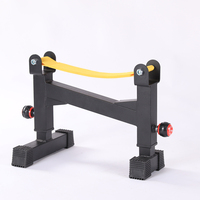 Soporte Ajustable para Discos de Pesas, Barra para Dominadas y Levantamiento de Pesas, Soporte Multifuncional para Entrenamiento