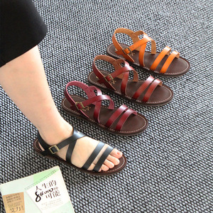 Sandalias Planas de Verano para Mujer, de Alta Calidad, para Uso Casual en la Playa, Duraderas y Adecuadas para Mujeres - Product Image 1