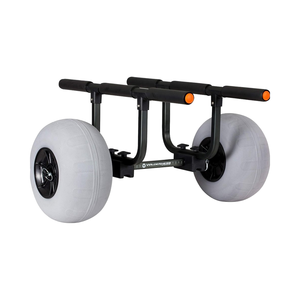 أنظمة برية من الألومنيوم للخدمة الشاقة منصة بعجلتين سهلة التشغيل أدوات عربة قوارب الكاياك والقوارب - Product Image 1