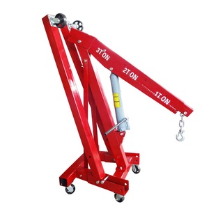 Grue de chantier hydraulique pliable de 3 tonnes (6 000 lb) pour levage et chargement, grue de magasin pour moteurs lourds - Product Image 4