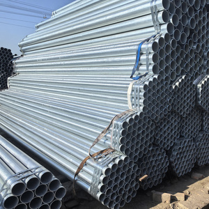 Nhà máy ống thép liền mạch nhúng nóng mạ kẽm ống thép tròn/gi Ống Pre mạ kẽm ống thép mạ kẽm Ống - Product Image 4