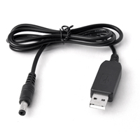 Câble élévateur USB 5V, câble booster 5v, jusqu'à 12v, 500ma, 800ma, adaptateur secteur pour Modem routeur BPR