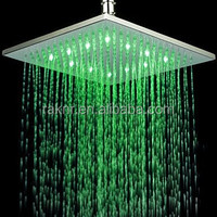 LED Précipitations Conception Placage De Bain Douche De Tête Head
