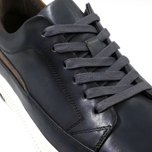 Chaussures en cuir de vache véritable bicolores pour hommes, logo personnalisé, baskets faites à la main, respirantes, chaussures de marche, chaussures de mariage, confortables et souples - Product Image 6