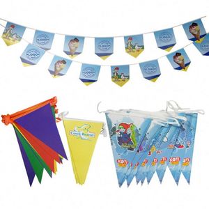 Custom 20*30Cm 30*40Cm Bunting Flag 14X21Cm Small String Flag Printed World Counties String Banner Flag - Product Image 1