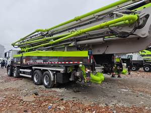 Camion pompe à béton diesel Zoomlion d'occasion 2021, châssis auto-développé, 62m, 63m, 72m, 73m, 101m, moteur et engine à Shanghai - Product Image 3