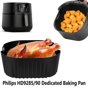 กระทะทอดไร้น้ำมันสี่เหลี่ยมสำหรับ72L HD9285-90 - Product Image 5