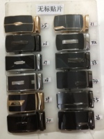 Boucle de ceinture en alliage de luxe personnalisée OEM, 35 mm, à verrouillage automatique, haut de gamme, pour hommes, avec logo couleur personnalisé pour sangles en cuir