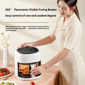 Forno Intelligente per Uso Domestico da 4,5 Litri Grande Capacità Nuovo Modello Friggitrice ad Aria Intelligente Multifunzione con Display a Colori e Vetrina - Product Image 3