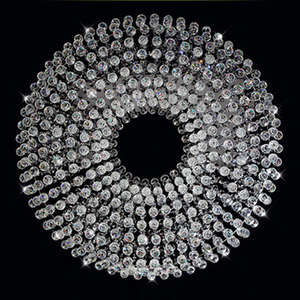 New Design Customized Crystal Ceiling <b>Light</b> Luxury Round Big K9 Crystal Ceiling Lamp for Hotel Lobby - Product Image 5