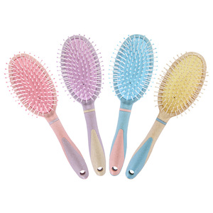 Peigne de massage pour cheveux, coussin ovale en plastique pour le coiffage des cheveux longs et l'utilisation en salon - Product Image 4