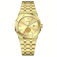 Jam Tangan Mekanik Pria Mewah Merek Guahua 2026 Terbaru, Bahan Stainless Steel, Dial Safir, Tahan Air 5BAR, Jam Formal