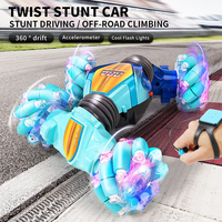 Mini voiture RC acrobatique à détection gestuelle pour enfants, jouet camion télécommandé à dérive, voiture RC torsadée à capteur gestuel